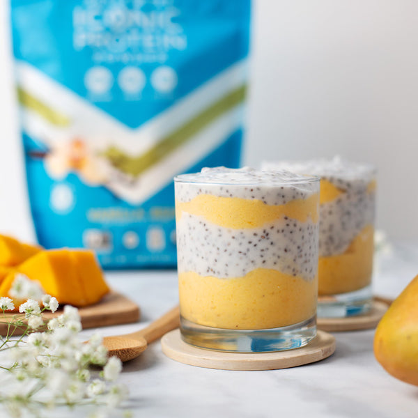 Mango & Vanilla Chia Seed Pudding