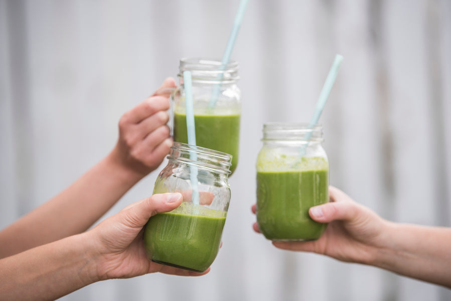 Nutty Chocolate Green Smoothie