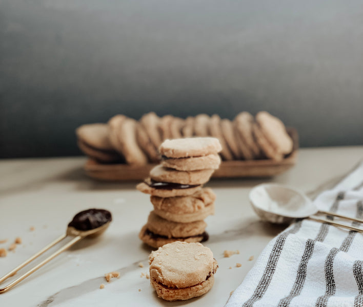 Reverse Oreo Protein Cookies