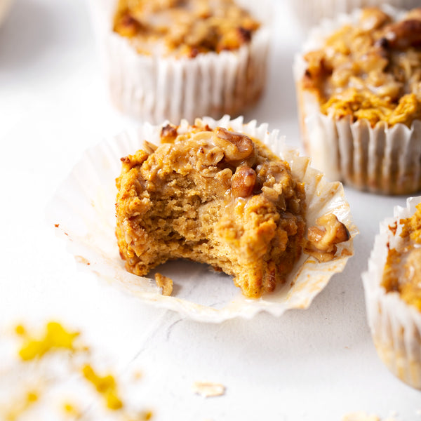 ICONIC Pumpkin Banana Bread Protein Muffins