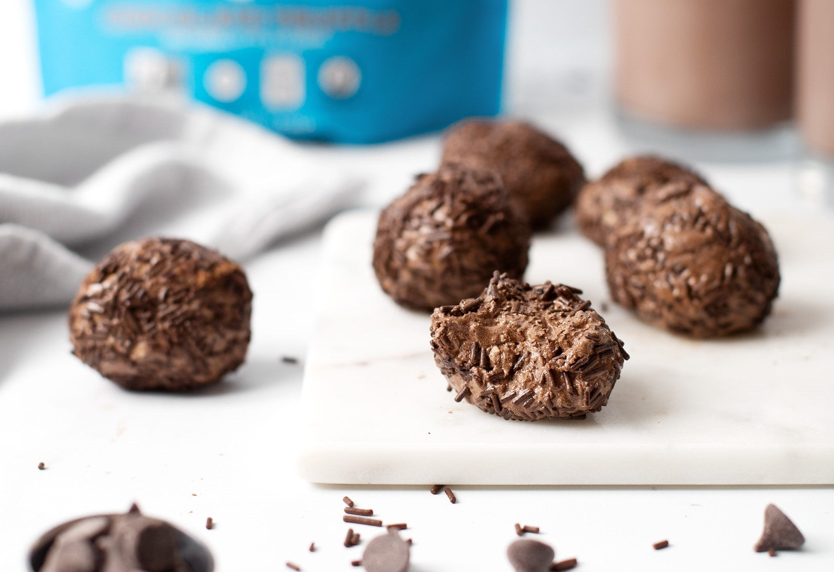 Protein Chocolate Truffles