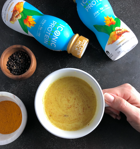 golden milk turmeric ginger drink